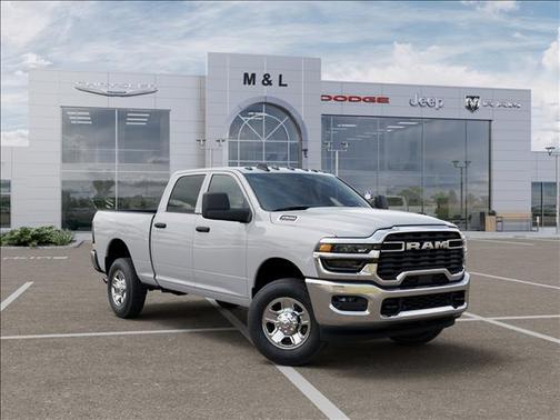 Bright White Clearcoat 2026 RAM 2500 Tradesman Crew Cab 4x4 6'4' Box