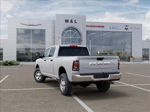 Bright White Clearcoat 2026 RAM 2500 Tradesman Crew Cab 4x4 6'4' Box