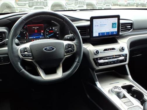 Oxford White Yz 2021 Ford Explorer XLT