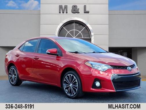 2016 Toyota Corolla S Plus