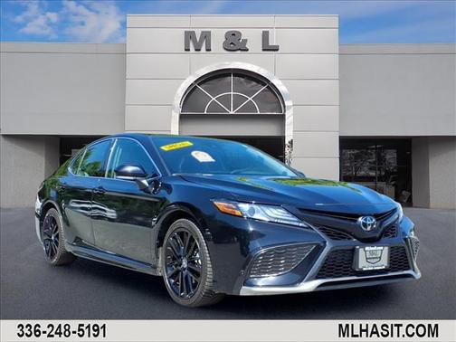 Midnight Black Metallic 2023 Toyota Camry XSE