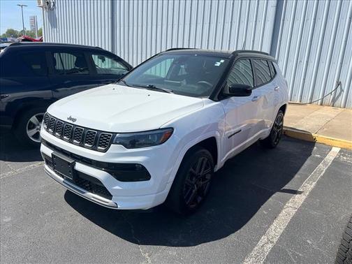 Bright White Clearcoat 2025 Jeep Compass Limited