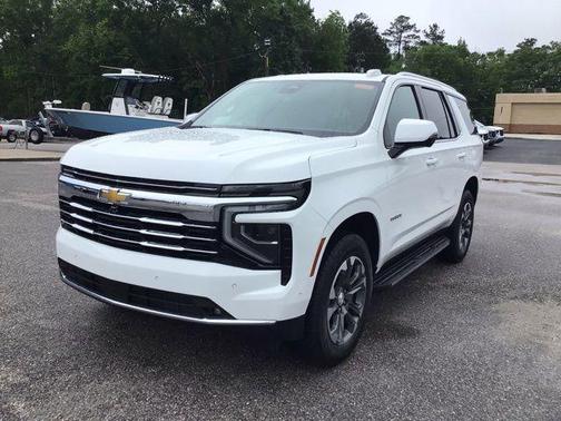 Summit White 2026 Chevrolet Tahoe LT