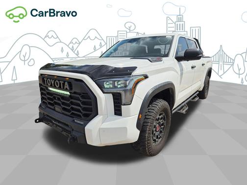 White 2022 Toyota Tundra TRD Pro Hybrid
