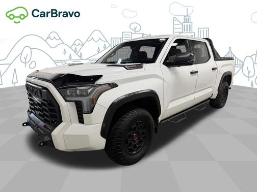 White 2022 Toyota Tundra TRD Pro Hybrid