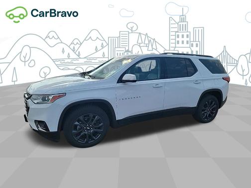 Summit White 2020 Chevrolet Traverse RS