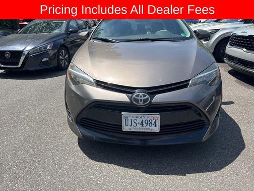 Falcon Gray Metallic 2017 Toyota Corolla LE