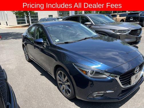 Deep Crystal Blue Mica 2018 Mazda Mazda3 Grand Touring