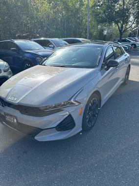 Wolf Gray 2022 Kia K5 GT-Line