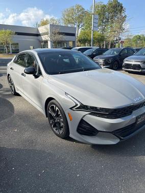 Wolf Gray 2022 Kia K5 GT-Line