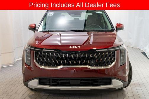 Flare Red 2025 Kia Carnival Hybrid EX