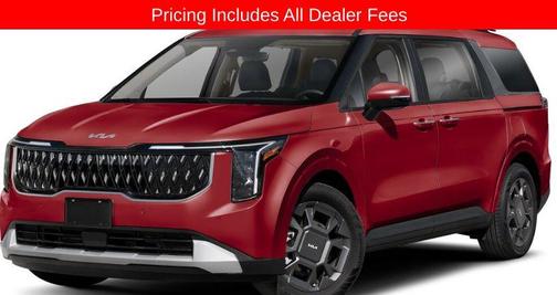 Flare Red 2025 Kia Carnival Hybrid EX