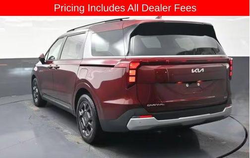 Flare Red 2025 Kia Carnival Hybrid EX