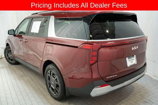 Flare Red 2025 Kia Carnival Hybrid EX