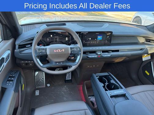 Wolf Gray/Ebony Black Roof 2026 Kia EV9 GT-Line