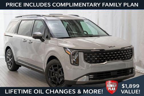Ceramic Silver 2026 Kia Carnival SX