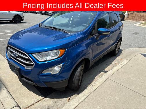 LIGHTNING BLUE METALLIC 2021 Ford EcoSport SE