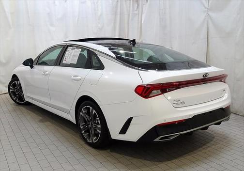 Glacial White Pearl 2021 Kia K5 EX