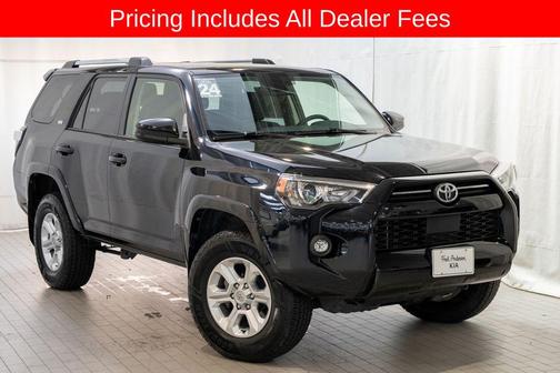 Midnight Black Metallic 2024 Toyota 4Runner SR5