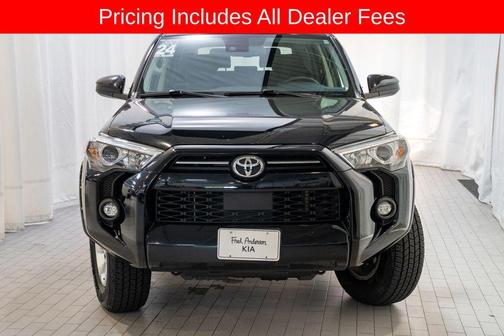 Midnight Black Metallic 2024 Toyota 4Runner SR5
