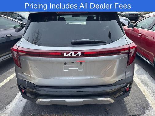 Steel Gray 2026 Kia Seltos EX