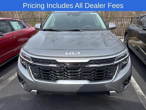 Steel Gray 2026 Kia Seltos EX