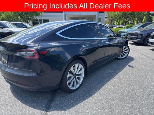 Solid Black 2019 Tesla Model 3 Mid Range