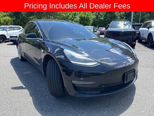Solid Black 2019 Tesla Model 3 Mid Range