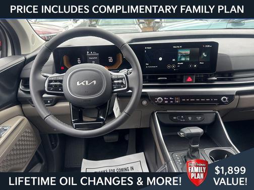 Snow White Pearl 2026 Kia Carnival LXS