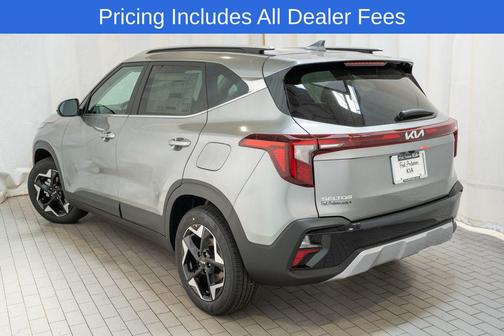 Steel Gray 2026 Kia Seltos EX