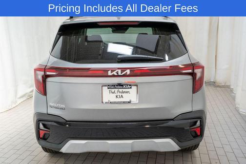Steel Gray 2026 Kia Seltos EX