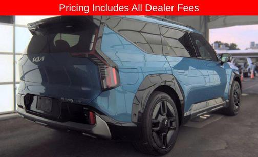 Ocean Blue 2024 Kia EV9 GT-Line