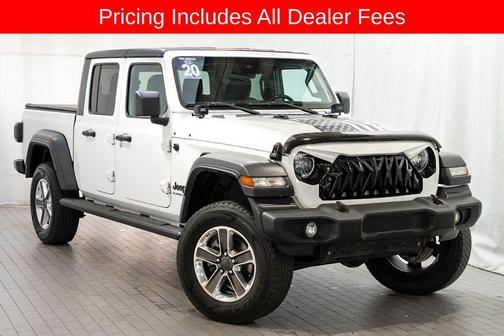 Bright White Clearcoat 2020 Jeep Gladiator Sport S