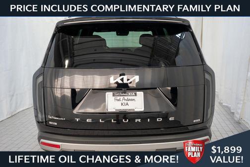Ebony Black 2027 Kia Telluride Hybrid EX