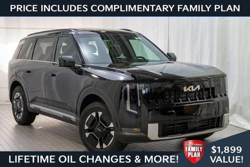Ebony Black 2027 Kia Telluride Hybrid EX
