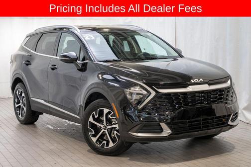 Fusion Black 2023 Kia Sportage Hybrid EX
