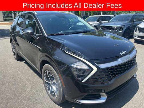 Fusion Black 2023 Kia Sportage Hybrid EX