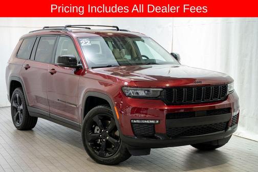 Velvet Red Pearlcoat 2022 Jeep Grand Cherokee L Limited