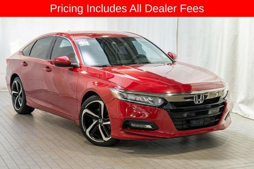 Radiant Red Metallic 2019 Honda Accord Sport
