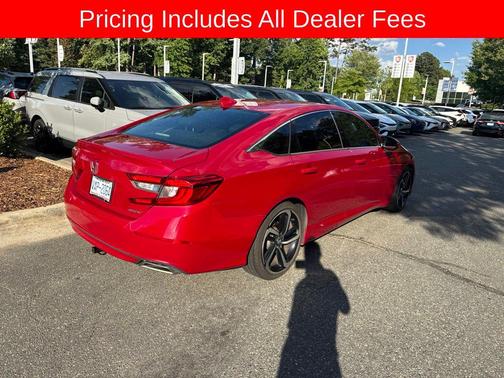 Radiant Red Metallic 2019 Honda Accord Sport