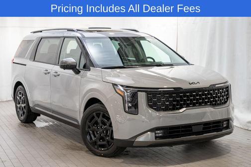 Ceramic Silver 2026 Kia Carnival SX