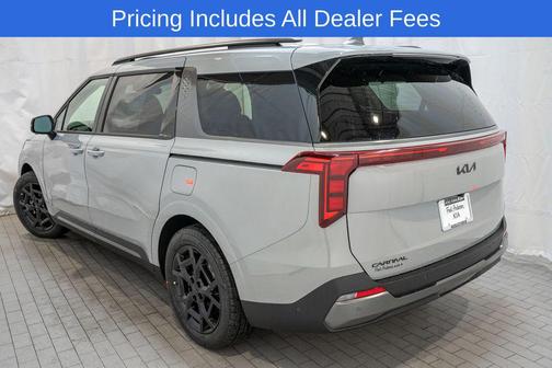 Ceramic Silver 2026 Kia Carnival SX
