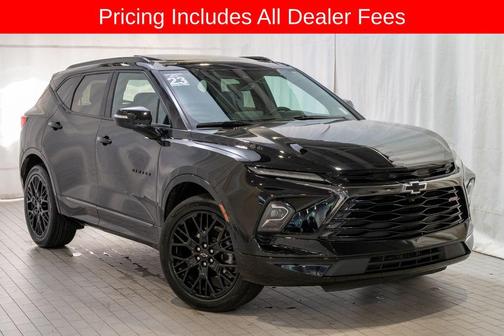 Black 2023 Chevrolet Blazer RS