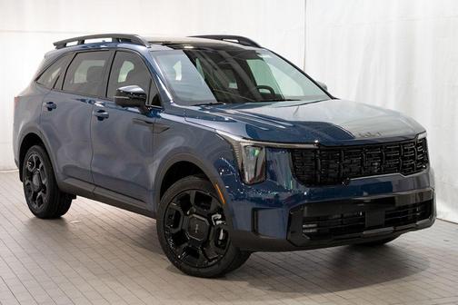 Midnight Lake Blue 2026 Kia Sorento SX