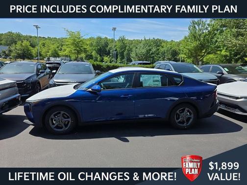 Deep Sea Blue 2026 Kia K4 LXS