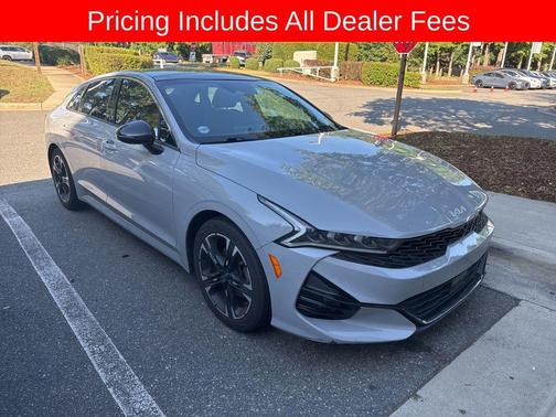 Wolf Gray 2022 Kia K5 GT-Line