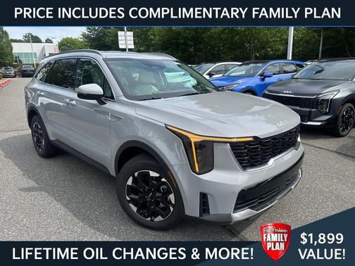 Gray 2026 Kia Sorento S
