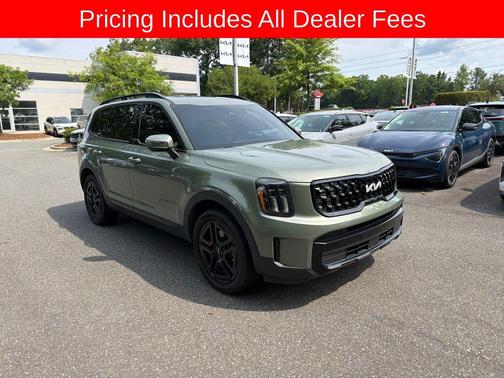 Jungle Green 2024 Kia Telluride EX X-Line