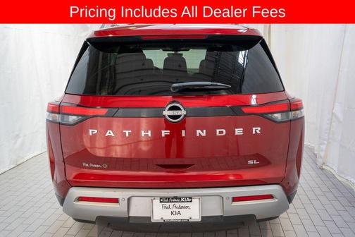 Scarlet Ember 2024 Nissan Pathfinder SL FWD