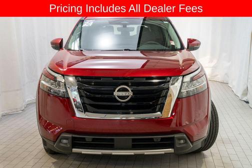 Scarlet Ember 2024 Nissan Pathfinder SL FWD